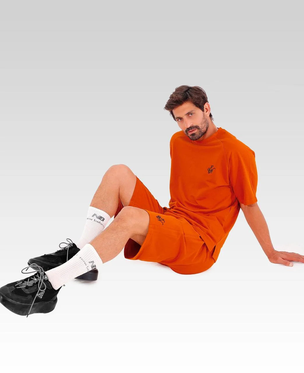 Popnine Suit Tee | Burnt Orange | 4
