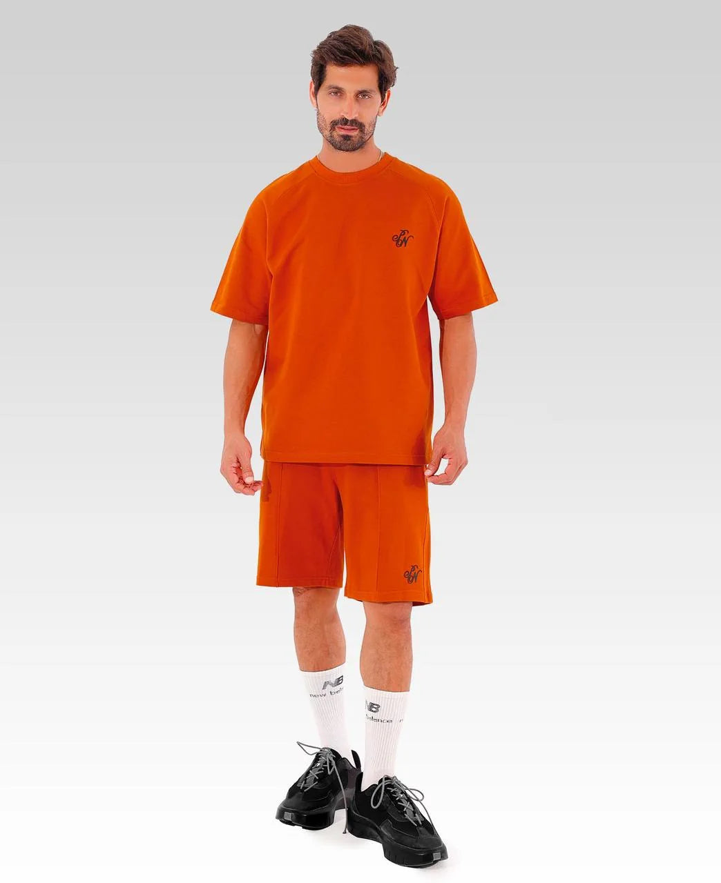 Popnine Suit Tee | Burnt Orange | 1