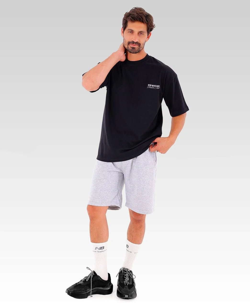 Leisure Club Tee | Black | 4