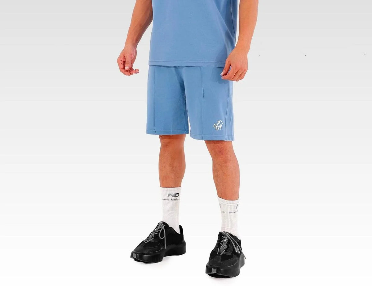 Popnine Short | Dusty Blue | 1