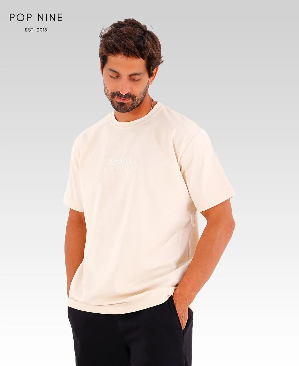 Popnine Creators Tee | Cream | 3