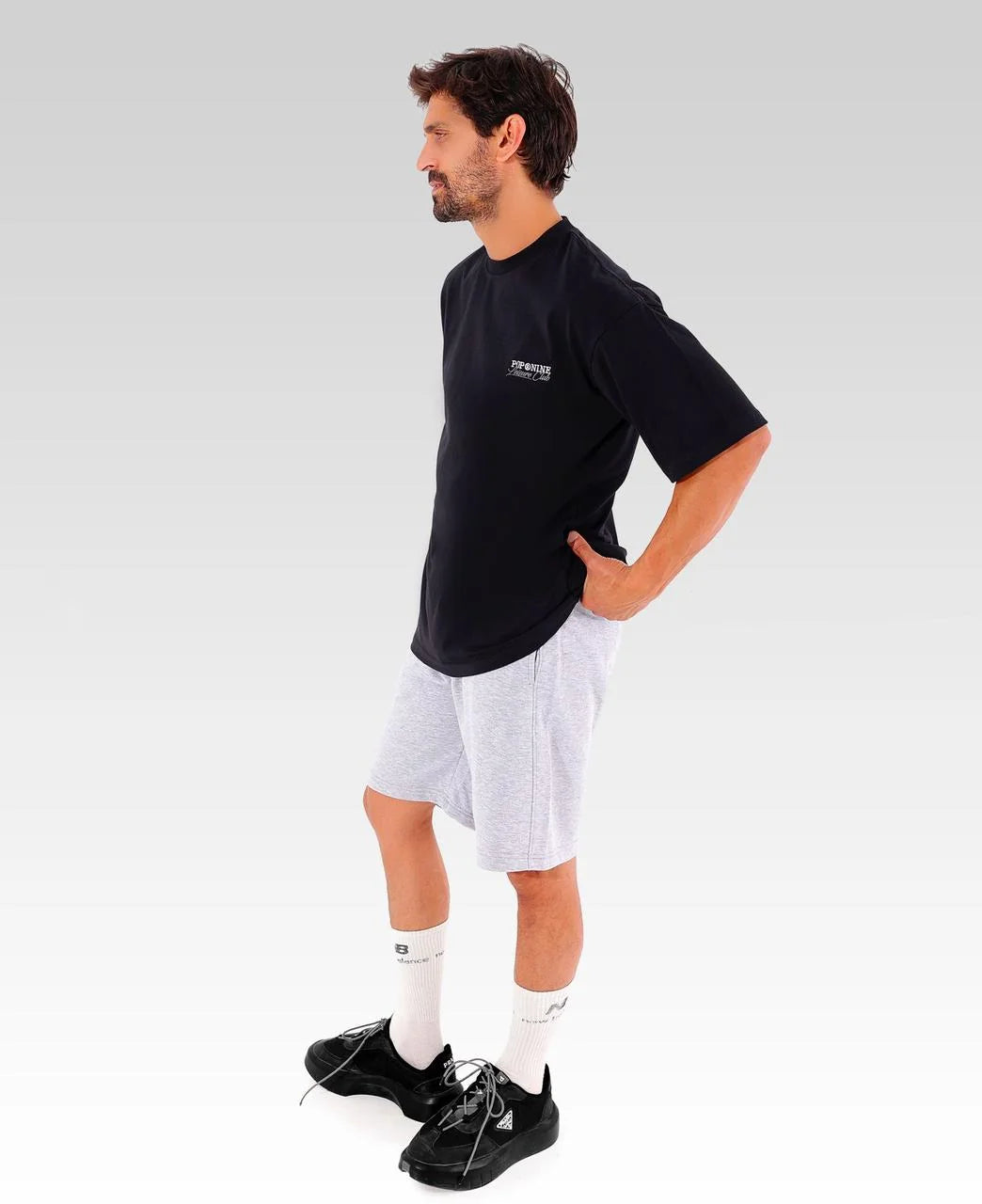 Leisure Club Tee | Black | 1