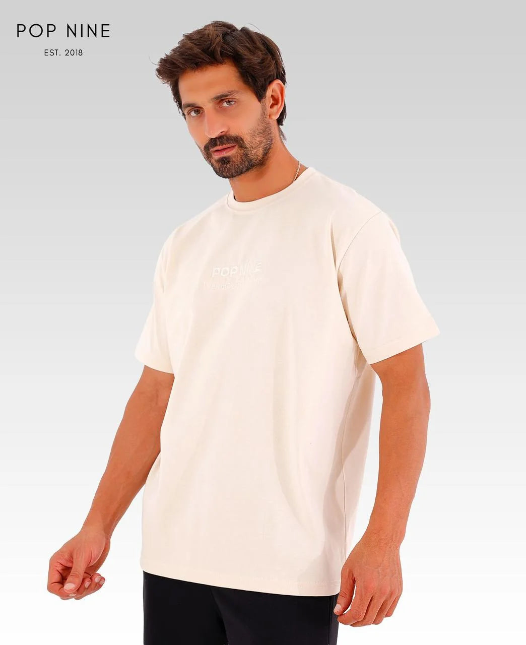 Popnine Creators Tee | Cream | 4