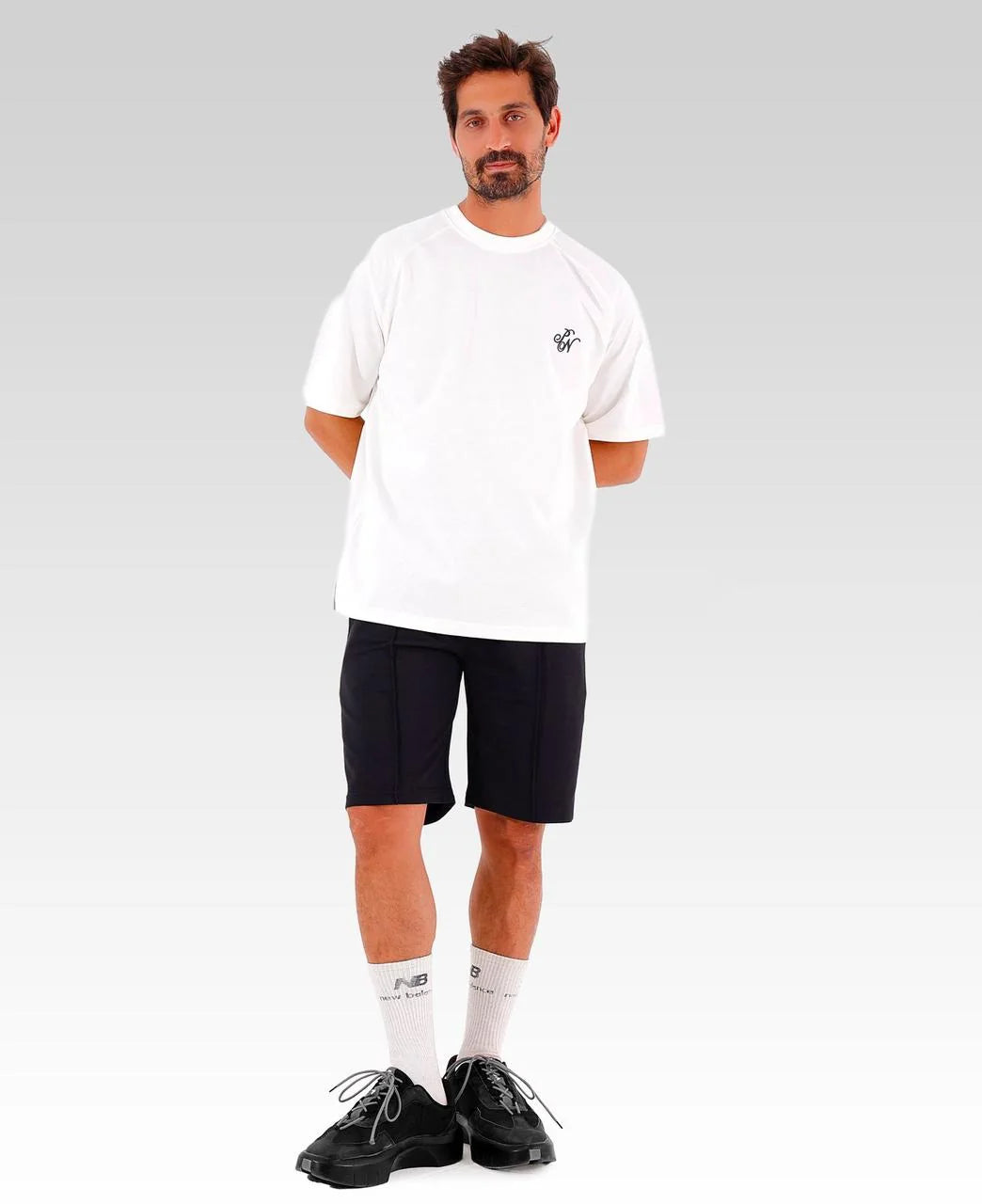 Popnine Suit Tee | Off White | 4